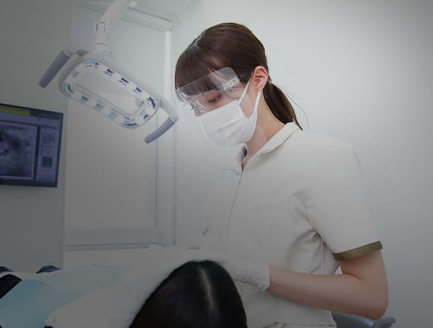歯科衛生士治療風景